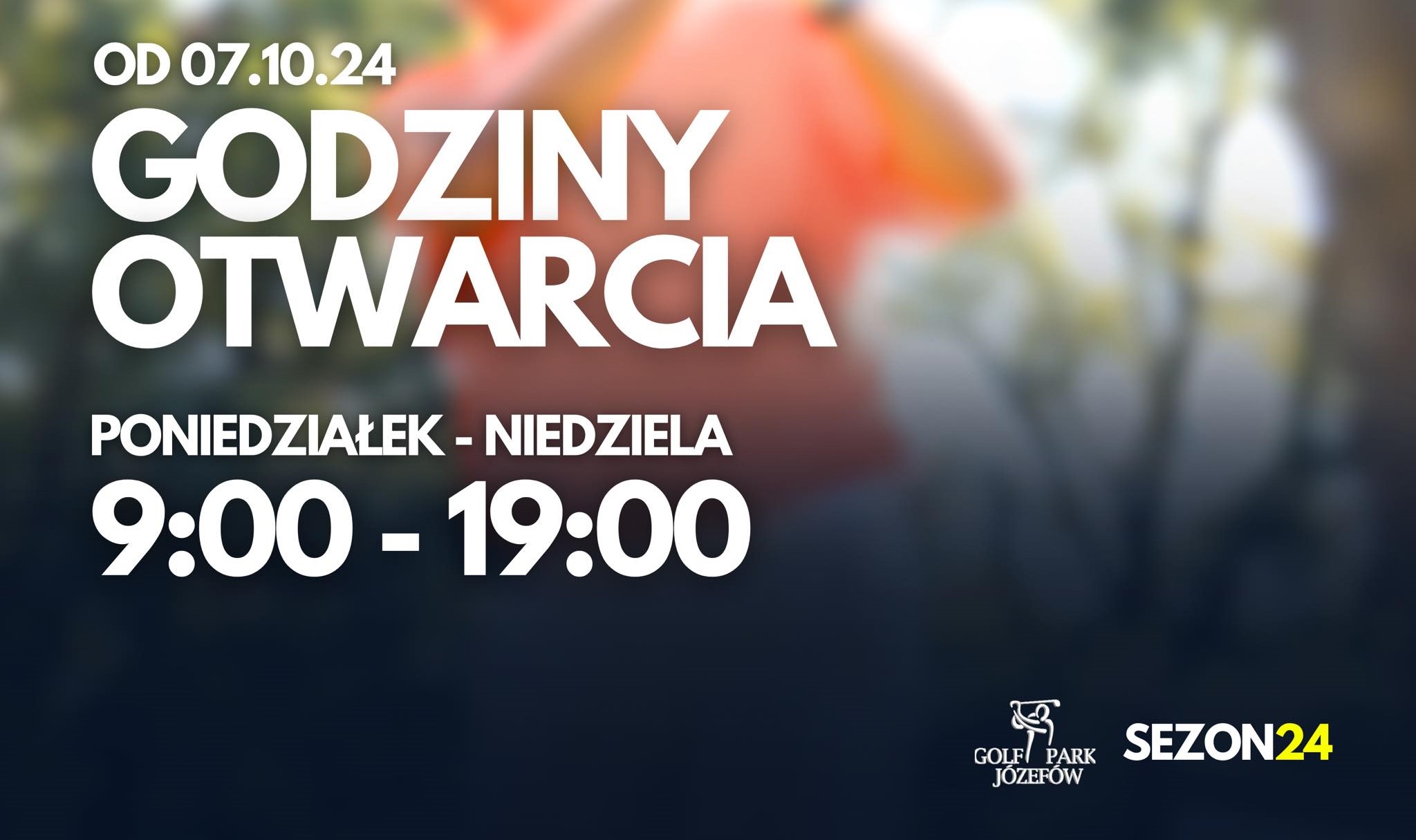 Zmiana godzin otwarcia klubu