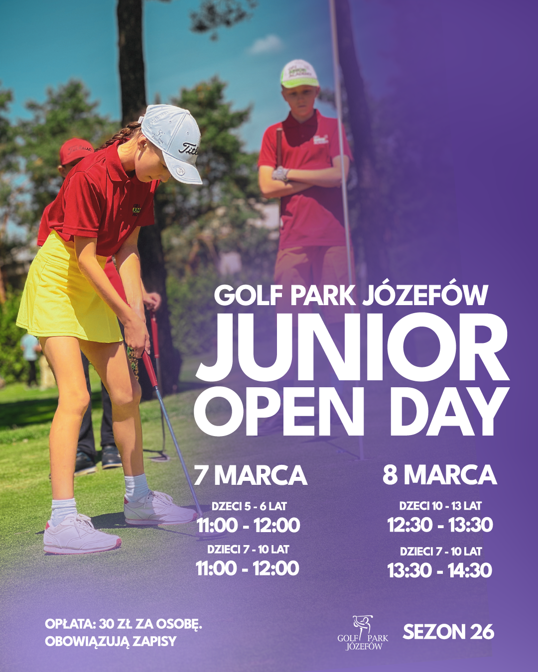 Junior Open Day 