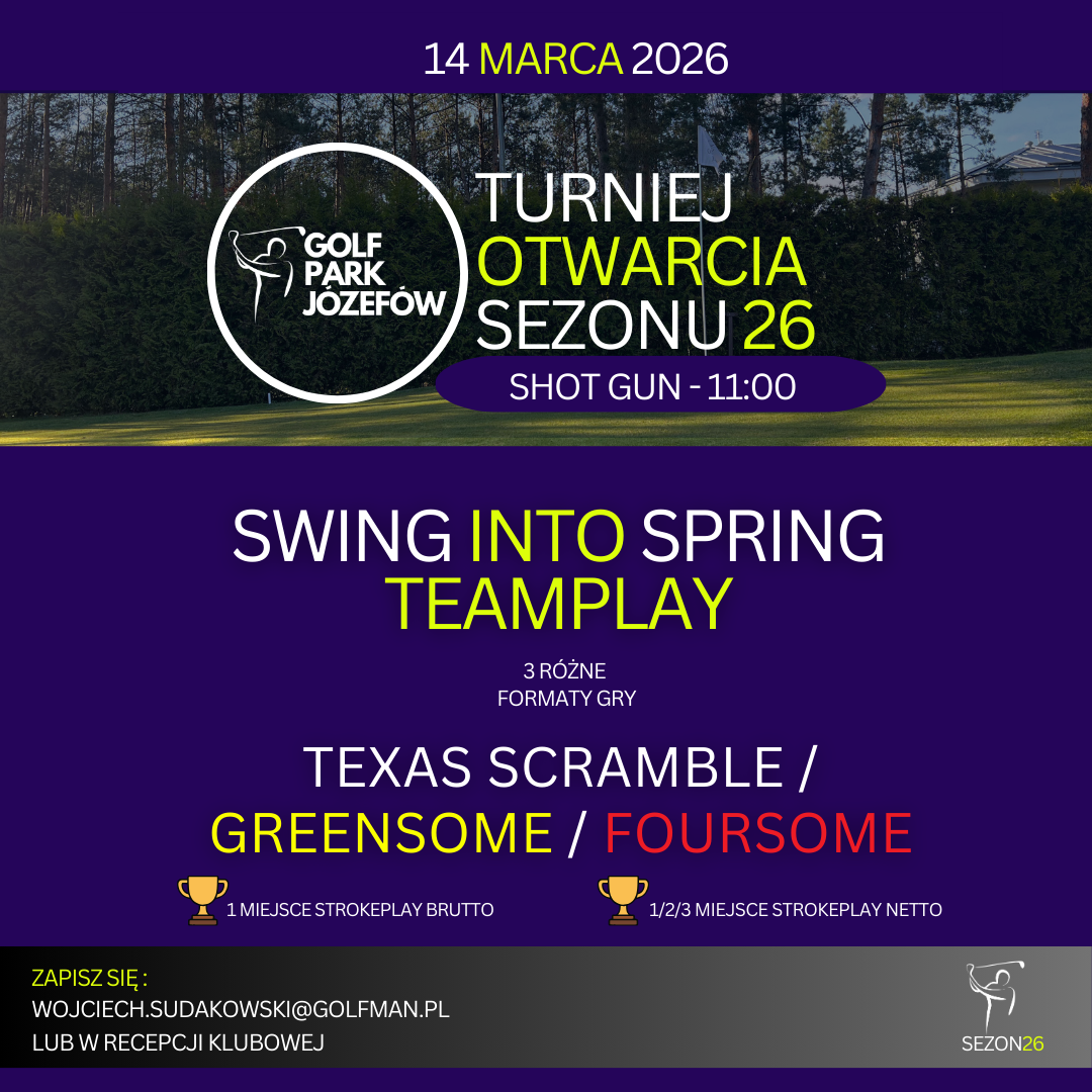 GPJ Swing into Spring Teamplay - Turniej Otwarcia Sezonu 2026