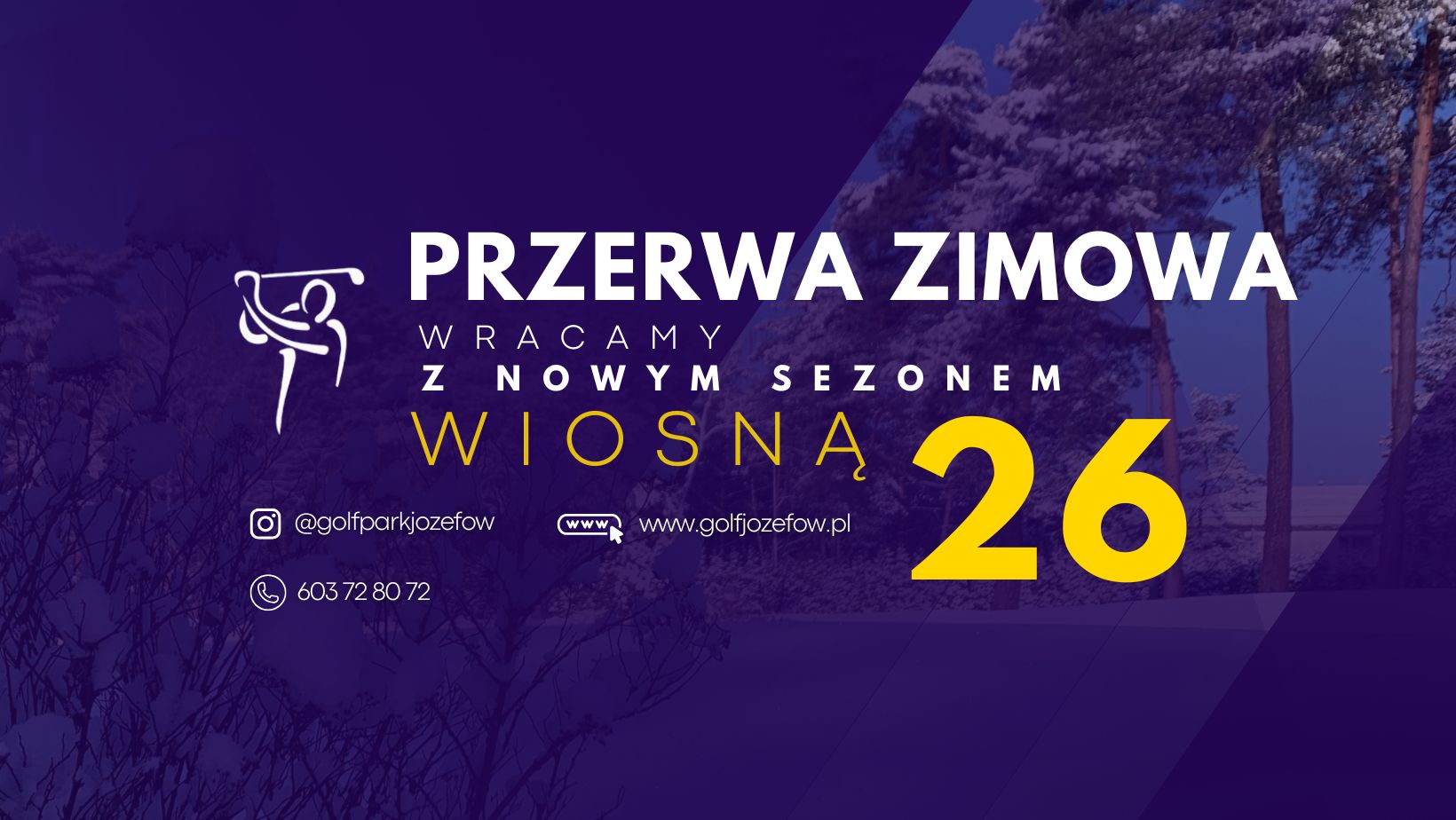 Przerwa zimowa - wracamy wiosną